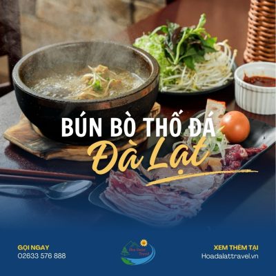 Bún bò thố đá Đà Lạt