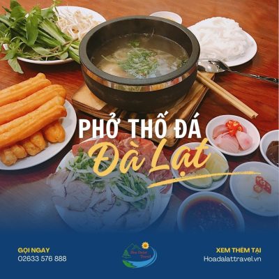 Phở thố đá Đà Lạt