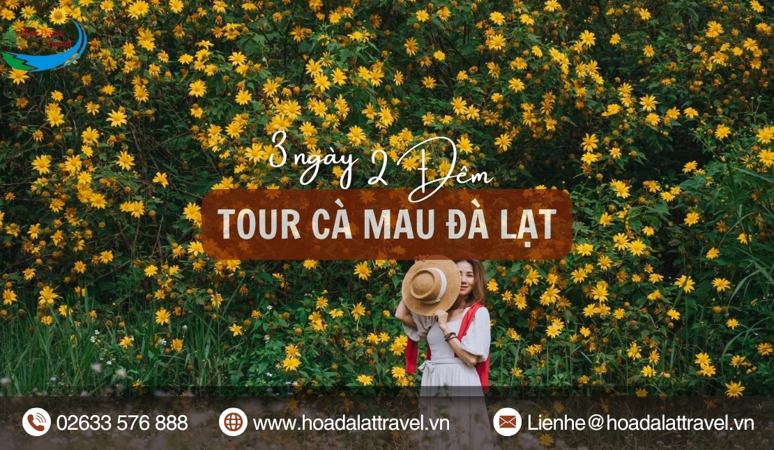 Tour Cà Mau Đà Lạt 3 ngày 2 đêm