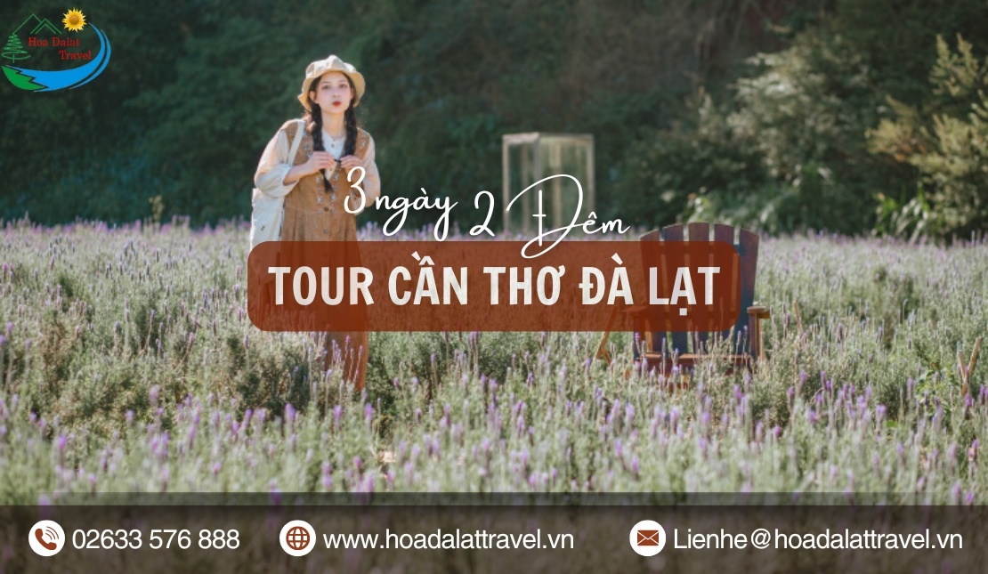 Tour Cần Thơ Đà Lạt 3 ngày 2 đêm