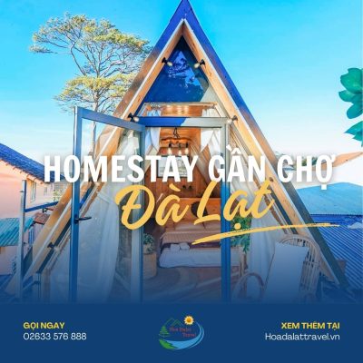 Homestay gần chợ Đà Lạt