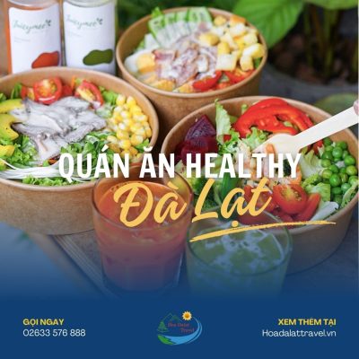 Quán ăn healthy Đà Lạt