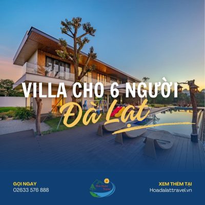 Villa Đà Lạt cho 6 người