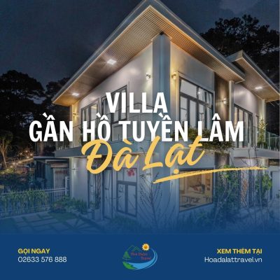 Villa gần hồ Tuyền Lâm