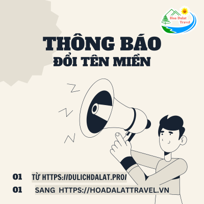 Thông báo đổi tên miền